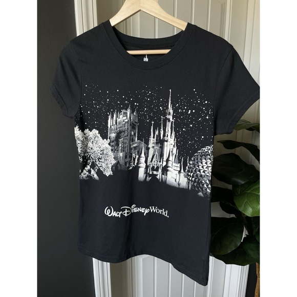 Disney Parks Tops - Disney Parks Walt Disney World Resort Icons T-Shirt | Black | Women's Medium